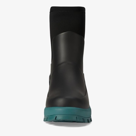 Hunter City Explorer Short Boot Black/Teal Tempo 6 M - Picture 2 of 6